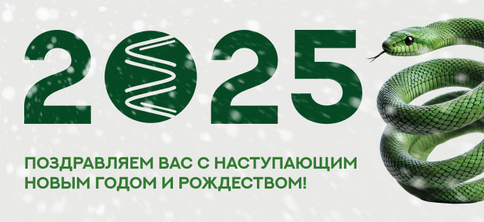 Поздравляем вас с наступающим Новым годом и Рождеством!