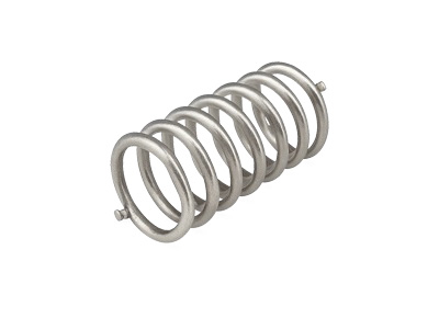 Пружина для рычажных хомутов и стяжек